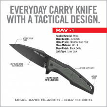 Photo EN10061-2 Real Avid RAV-1 knife