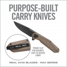 Photo EN10063-2 Real Avid RAV-3 knife