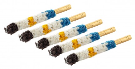 Wool swabs from 5.5 to 14 mm