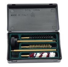 Compartmented gun cleaning box