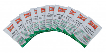 Photo EN6100-01 Box of 10 universal oil wipes - Ballistol