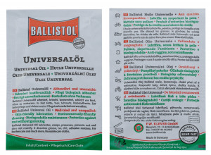 Photo EN6100-02 Box of 10 universal oil wipes - Ballistol