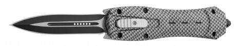 OTF automatic knife carbon handle