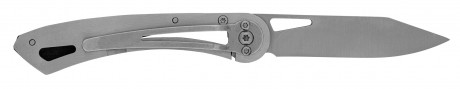 Photo LC3745-06 Pivot opening folding knife with black handle