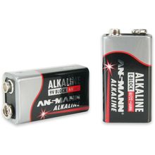 Alkaline battery 6LR61 9 volts - Ansmann