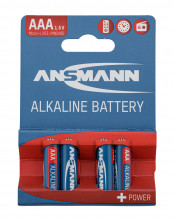Alkaline batteries LR03 AAA - Ansmann