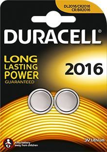 CR2016 3 Volt Batteries - Duracell