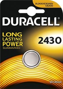 CR2430 3 Volt Battery - Duracell