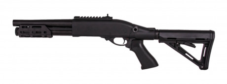 Replica M870 Shotgun with Golden Eagle Gas Stock