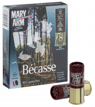 Cartridges Mary Arm Bécasse 38 BG- Cal. 12/70