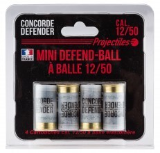 4 cartridges Mini Defend-Ball cal. 12/50 ball ...