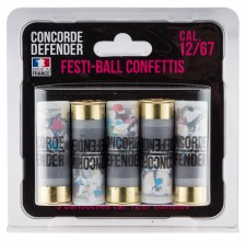 5 cartridges Festi-Ball cal. 12/67 confetti