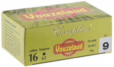 Cartridges Vouzelaud - Complice 65 - Cal. 16/65