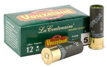 Photo ML3015-Cartouches Vouzelaud - La Centenaire tube plastique - calibre 12