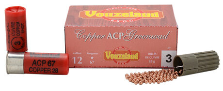 Cartouches Vouzelaud - Copper ACP Greenwad Tube ...