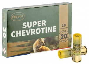 Cartouches Prevot super chevrotine - Cal. 20/70