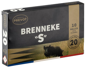 Prevot bullet cartridges Brenneke-S - Cal. 20