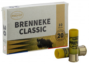 Photo MP525-05 Prevot 20/70 hunting cartridge with half-armored Brenneke Classic bullet 24g