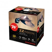Photo MW2120-21 Cartouches Winchester ZZ Pigeon Electrocible - Cal. 20/70