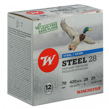 Photo MWA2175-04 Hunting cartridges Winchester12/70 28g Steel number 5 Standard pressures