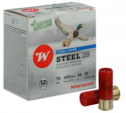 Photo MWA2175-05 Hunting cartridges Winchester12/70 28g Steel number 5 Standard pressures