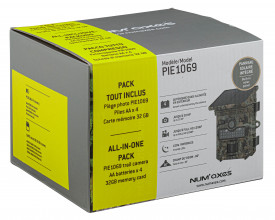 Photo NUM546P-08 Num'Axes PIE1069 camera trap pack (without batteries and without SD card)
