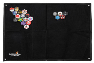 Patch display with 20 random sentinel gear patches