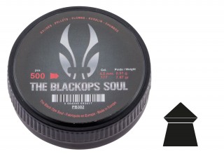 Photo PB302-12 Leads The Black Ops Soul with pointed head cal. 4.5 mm
