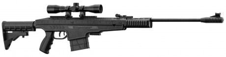 Photo PCKCA0123-2 Tactical break barrel air rifle PENDLETON Cal. 4,5mm + 4x32 scope