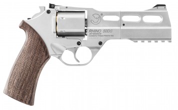 Photo PG1051-2 CHIAPPA RHINO 50DS Co2 revolver Nickel 0,95J