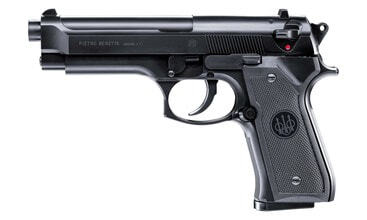 Rep Beretta M9 pistol Black GBB gas