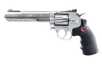 Replica Ruger 8 Super Hawk Silver revolver