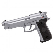 Replica airsoft pistol GBB 92F Silver