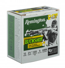 Photo RMT109-04 Remington Chevrotines Cartridges - Cal. 12/70