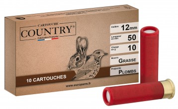 Cartouches Country - Cal 12 mm