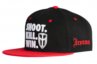 Cap DYE Shoot Kill Win Black/Red