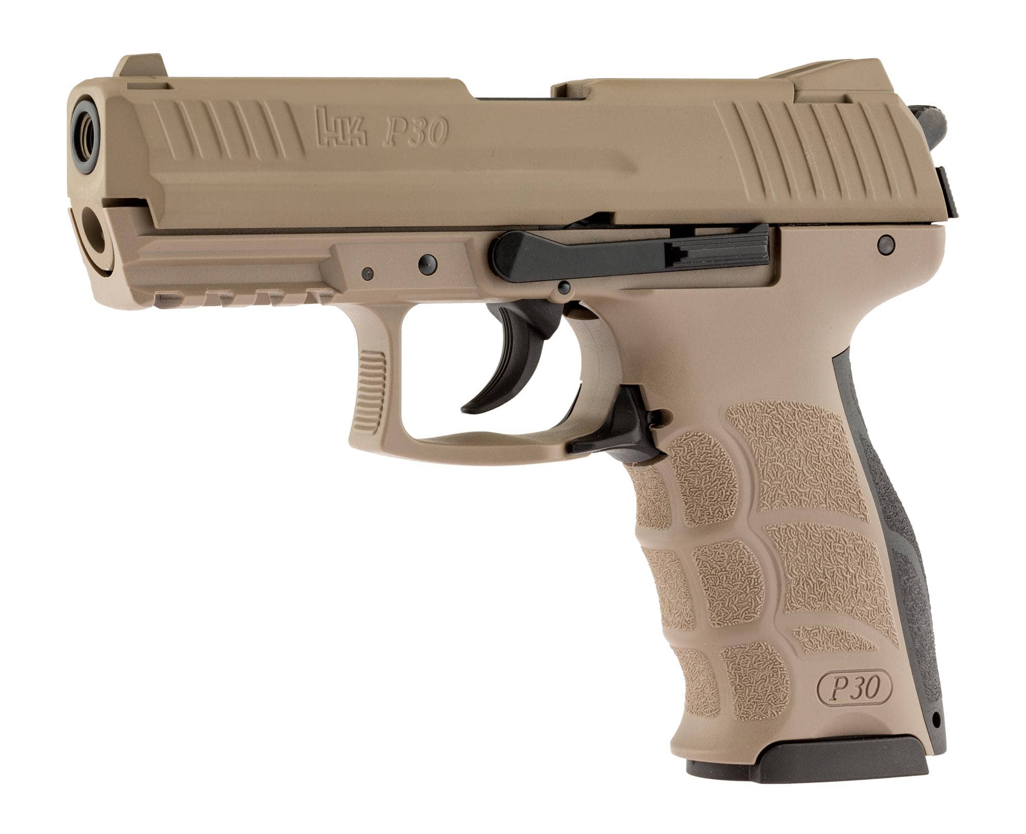 Pistolet 9 mm à blanc HK P30 Tan FDE