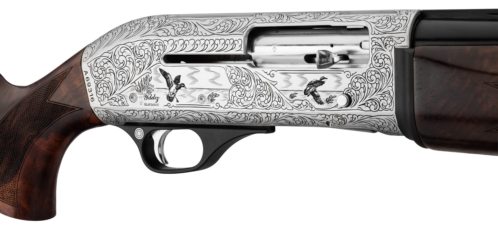 Fusil semiautomatique Yildiz A71 Spécial Luxe cal. 12/76 & 20/76